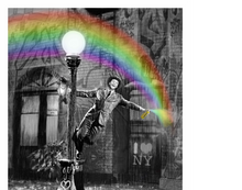 Load image into Gallery viewer, Dirty Hans Spraying in the rain (B/W)