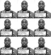 Load image into Gallery viewer, Gerard Marti "Tupac mugshot"