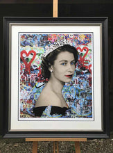 Load image into Gallery viewer, ELIZABETH - Chloe Rox Design - Digital  FRAMING OPTION EXAMPLE print - UK Art