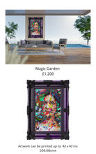 Load image into Gallery viewer, Magic garden outside art - Chloe Rox Art Prints -  - UK Art
