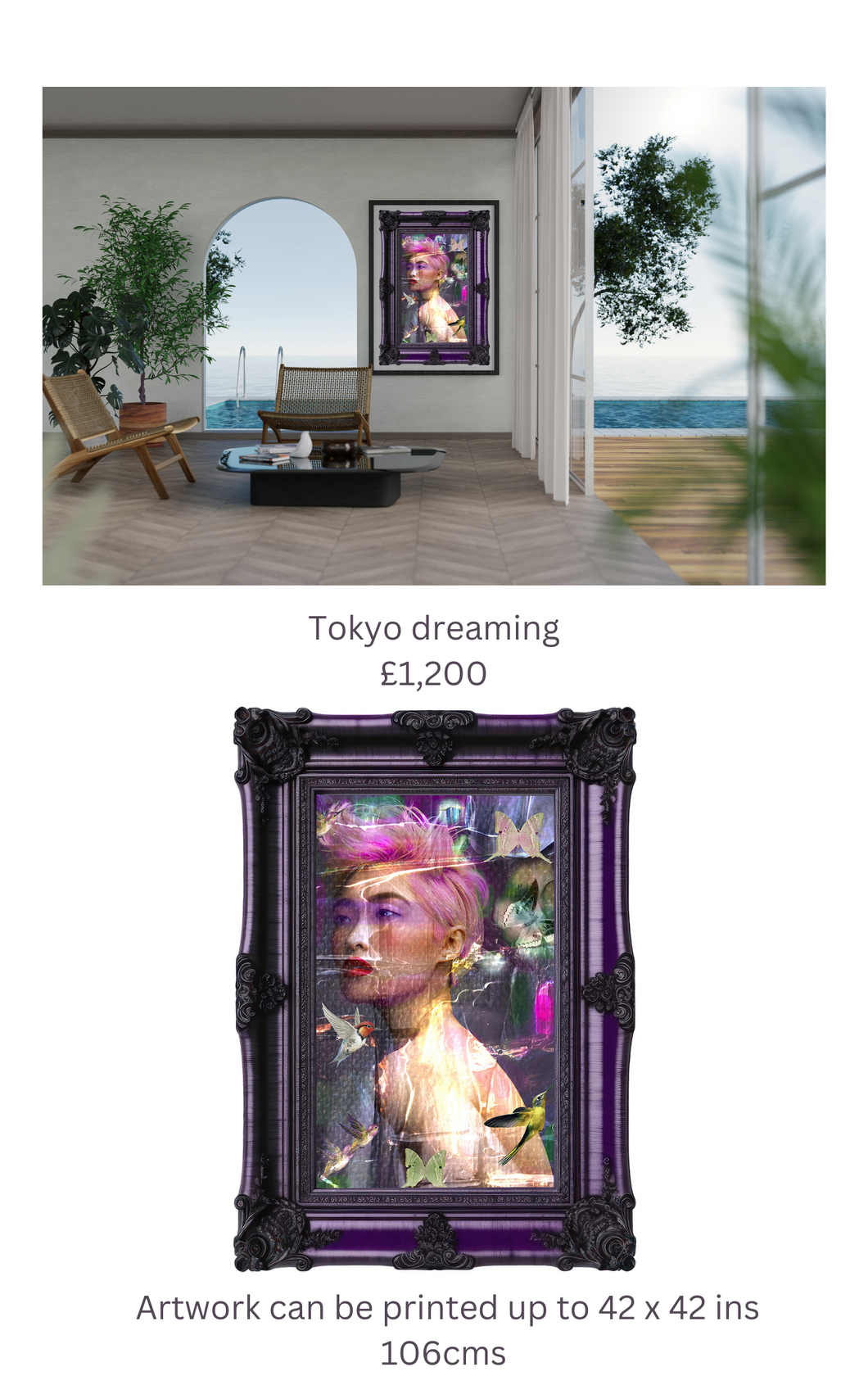 Toko dreaming outside art - Chloe Rox Art Prints -  - UK Art