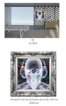 Load image into Gallery viewer, DJ outside artwork - Chloe Rox Art Prints -  - UK Art
