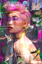 Load image into Gallery viewer, Tokyo dreaming - Chloe Rox Design - Digital print - UK Art
