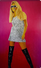 Load image into Gallery viewer, Hayo Sol.  60's Brigette Bardot in Magenta
